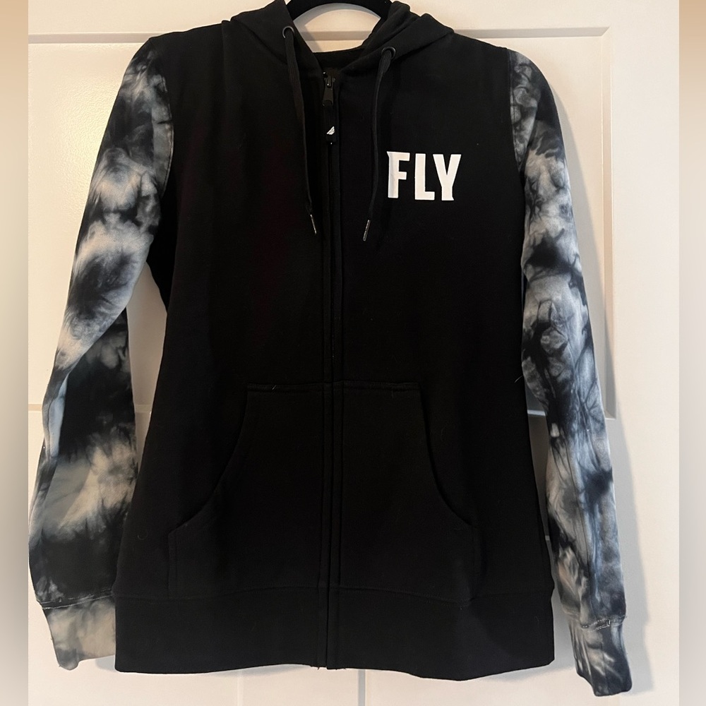 Women's Tie-Die Zip Up Hoodie